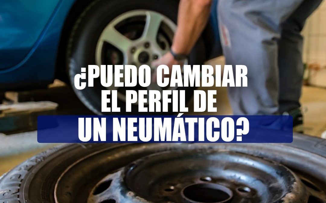 ¿Puedo cambiar la medida de los neumáticos?